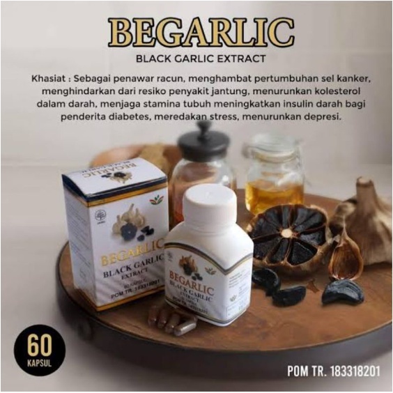 Begarlic Kapsul Garlic Bawang Hitam Ekstrak