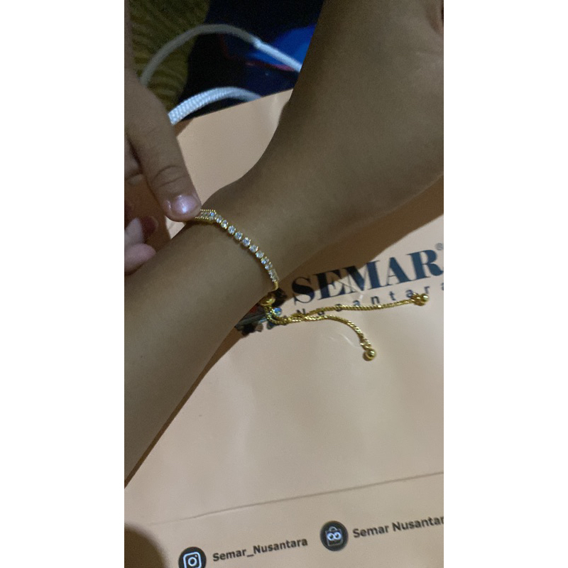 gelang emas semar