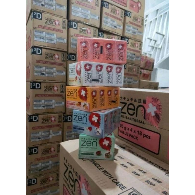 ZEN Sabun Batang 1 Karton 72pcs
