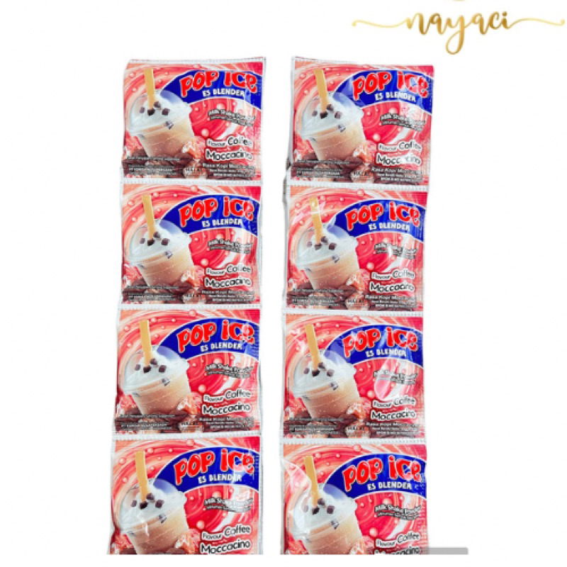 

POP ICE BELENDER RASA MOCCACINO 10 PACK (max 10 Renceng)