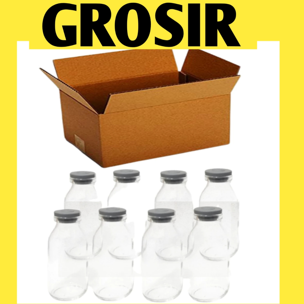 BOTOL ASI KACA KOTAK BOTOL ASI KACA 50 DAN 100ML
