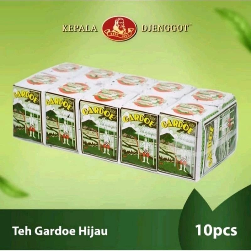 

Teh Gardoe Hijau 40gr x 10pcs