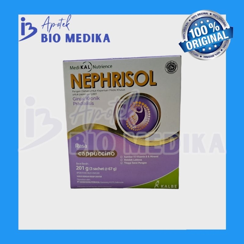 

Nephrisol Rasa Cappucino 210gr (3 Sachet)