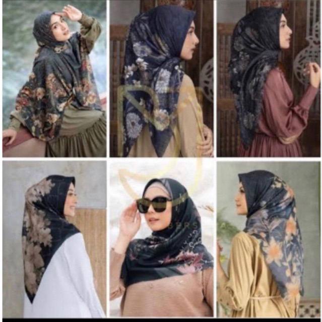 hijab voal motif premium satu kodi 20 pcs ||kerudung motif||kerudung premium||kerudung voal