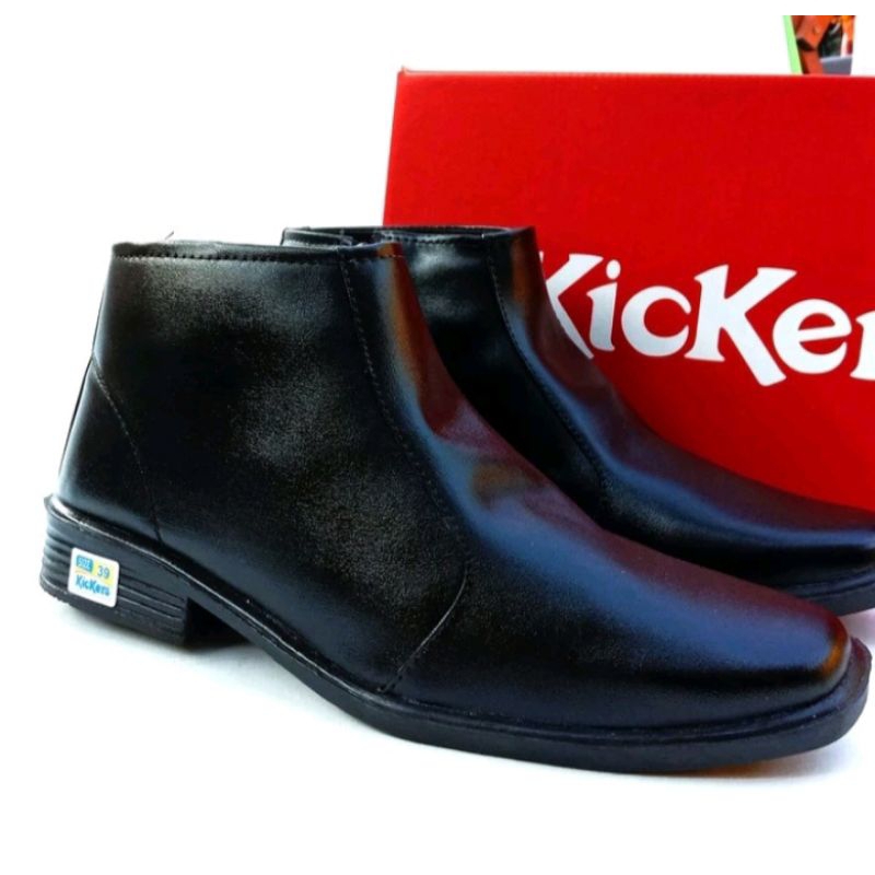 sepatu pdh resleting/sepatu satpam pria