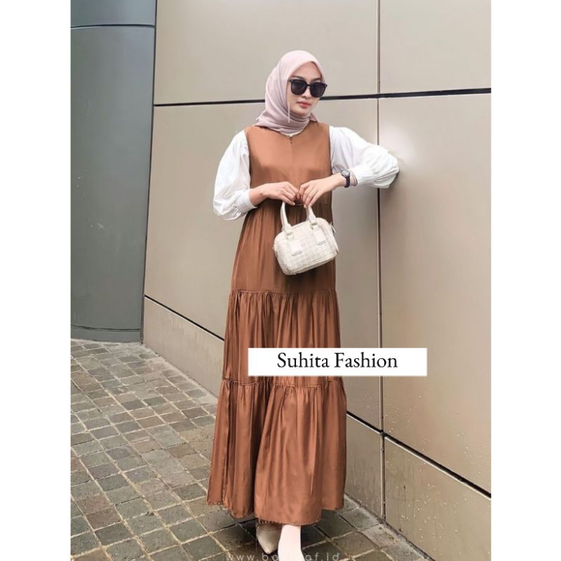 INNER BUSUI FRIENDLY INNER RAYON RUFFLE GAMIS LEBARAN