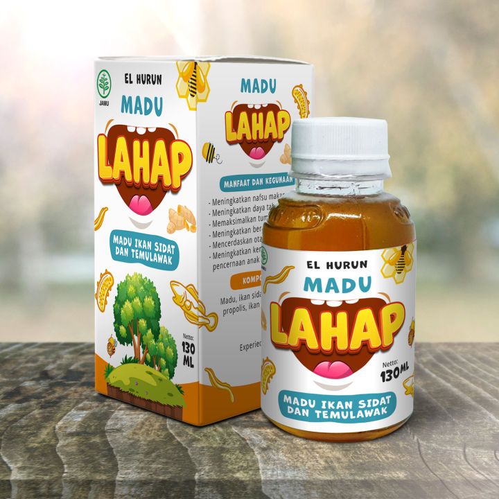 

Madu Lahap Madu Ikan Sidat Plus Temulawak 130 ml Madu Gemuk Badan Anak