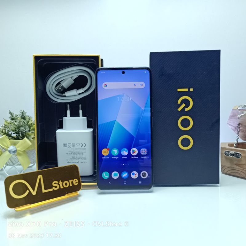 HP SECOND VIVO IQOO Z7x 5G 8/128 GB PONSEL BEKAS Z7 X RAM 8 ROM INTERNAL 128GB