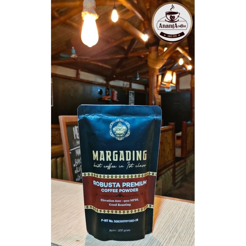 

Kopi Robusta Dampit Murni 200 Gram Bubuk Kopi Margading
