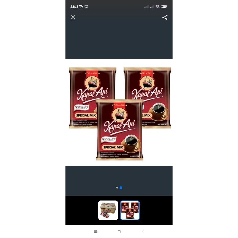 

kapal api spesial mix 1 renceng