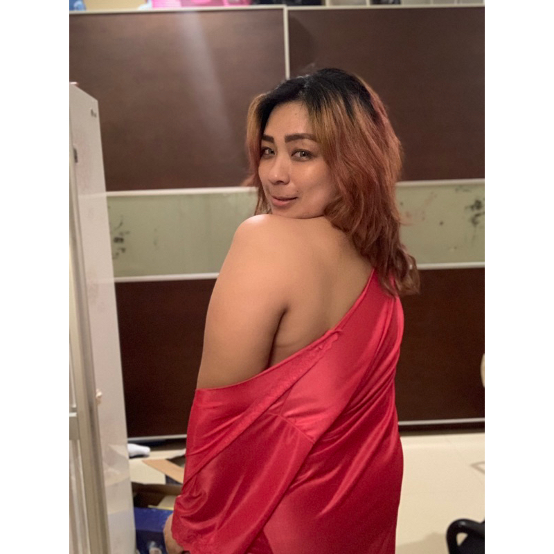 kimono Jean daster tidur jumbo satin banyak warna big size