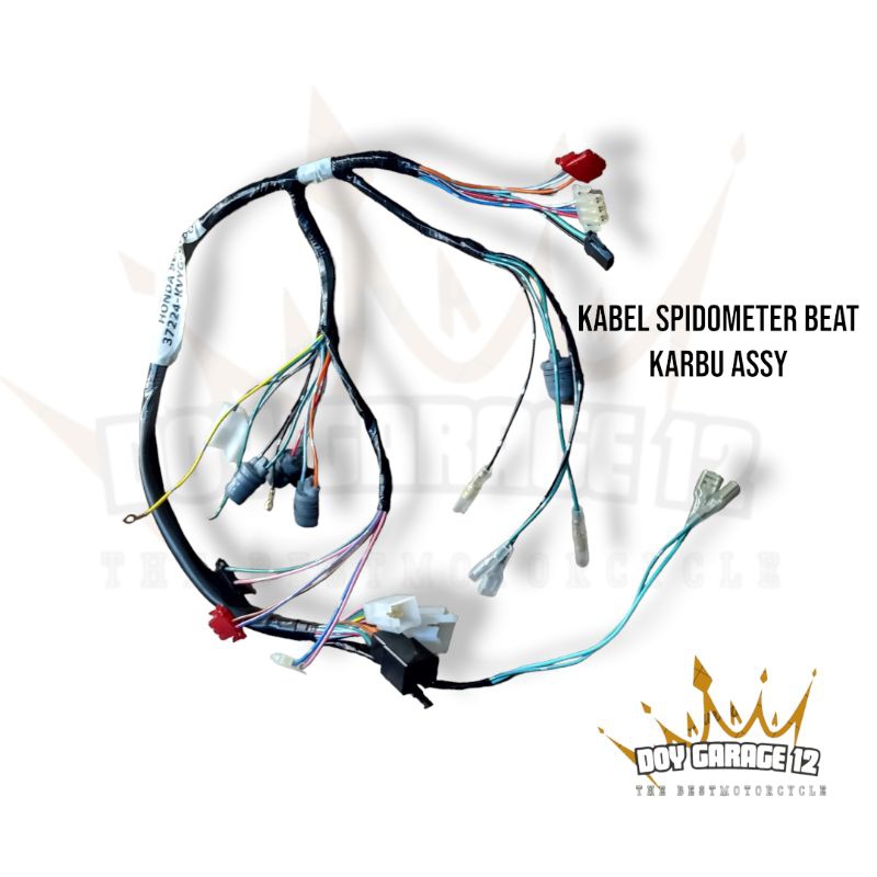 Kabel Bodi Body Honda Beat Karbu Beat Lama Bagian Atas Bagian Speedometer