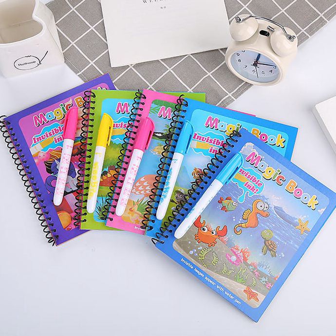

Baru Mainan Edukasi Anak Magic Water Drawing Book Buku Gambar Mewarnai Terkini