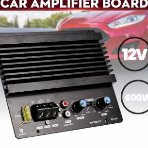 Star Seller, Amplifier Mobil 12 Volt Mono Car Audio Amplifier Board Player Bass Subwoofer Interface 