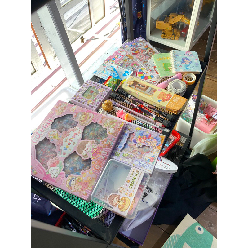 

paket pilih - pilih sendiri LIVE buy 50k alat tulis kantor lucu imut COD termurah terjangkau