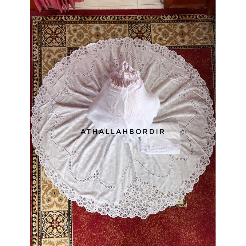 Mukena kerancang rubia tingkat