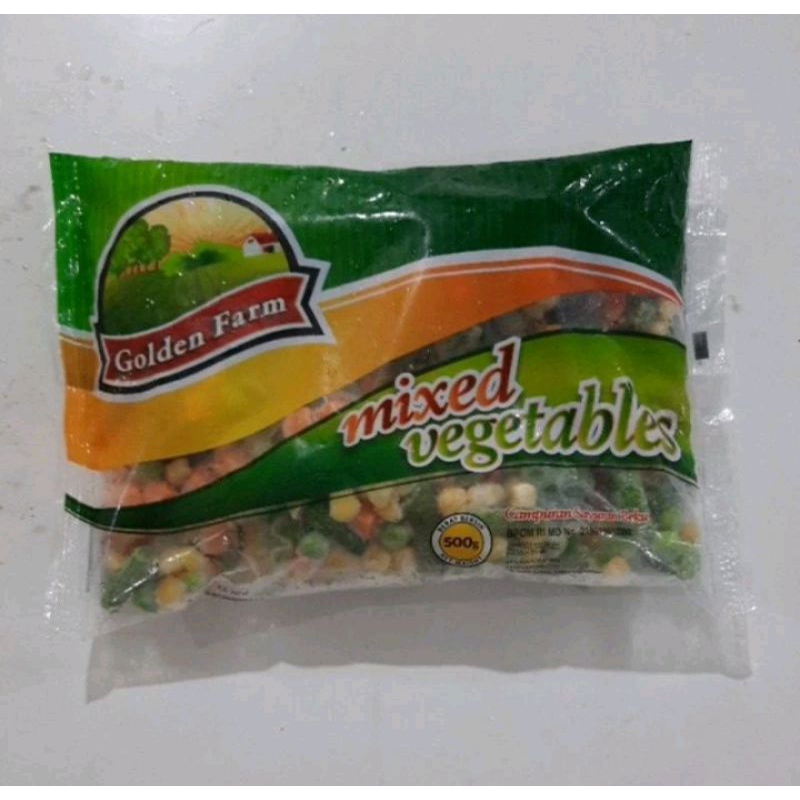 

Golden Farm Mix Vegetable 500gr
