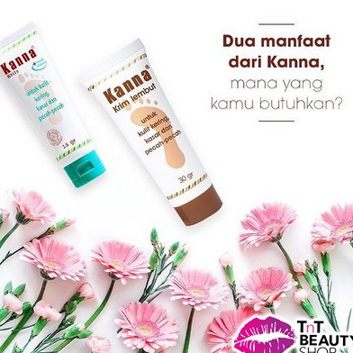 Baru Kanna Krim Kaki | Kanna White | Kanna Krim Lembut