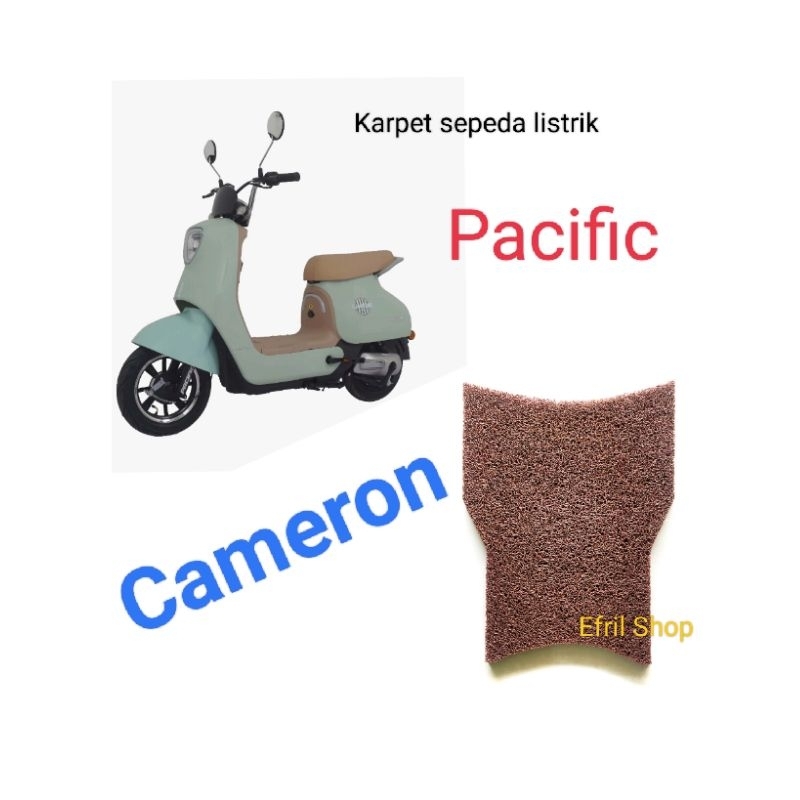Karpet sepeda motor listrik Pacific Cameron