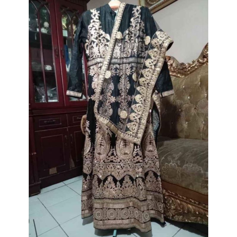 PL BRANDED ~ DI JUAL DRESS SARI INDIA | GAMIS | HANDMADE | BARU 1X PAKAI | UKURAN XS & L