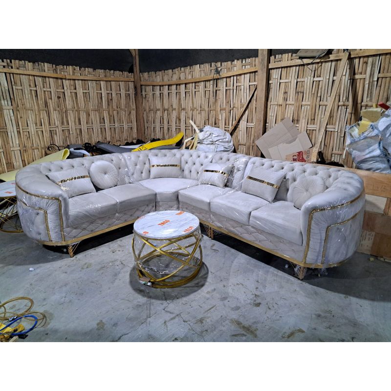 sudut sofa Turki terbaru sudut sofa terbaru sofa Turki sofa kancing sofa sudut sofa mewah