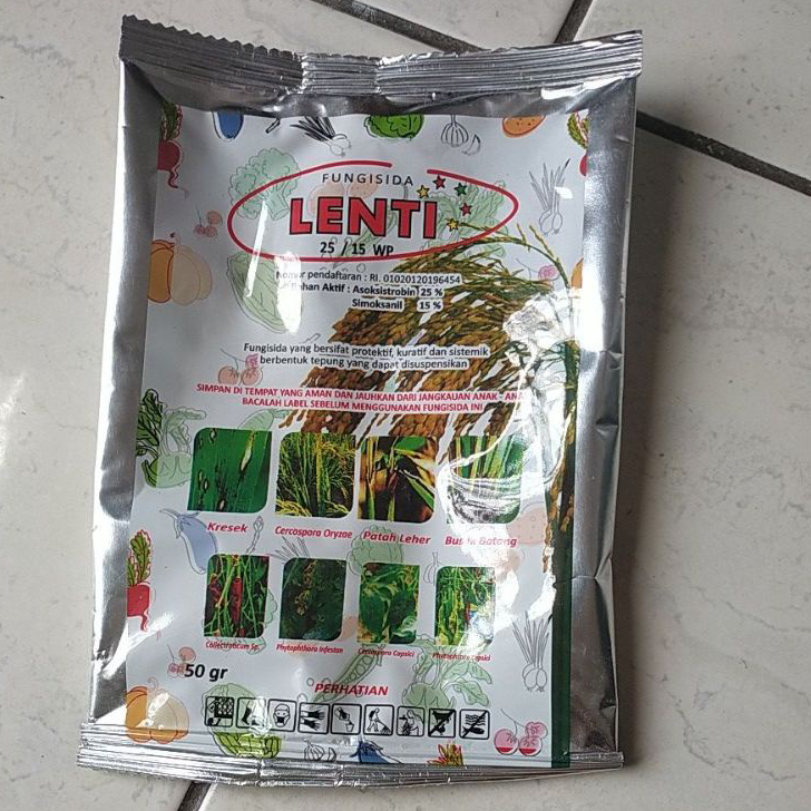 Terlaku.. Lenti FUNGISIDA 50g.