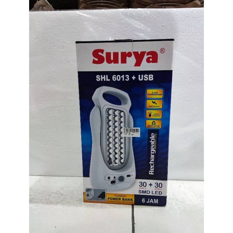 Surya SHL 6013 + USB Emergency Lamp
