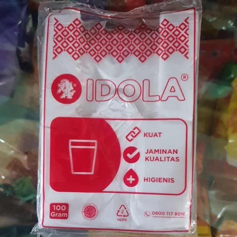Kantong Kresek Idola Bening 1 cup