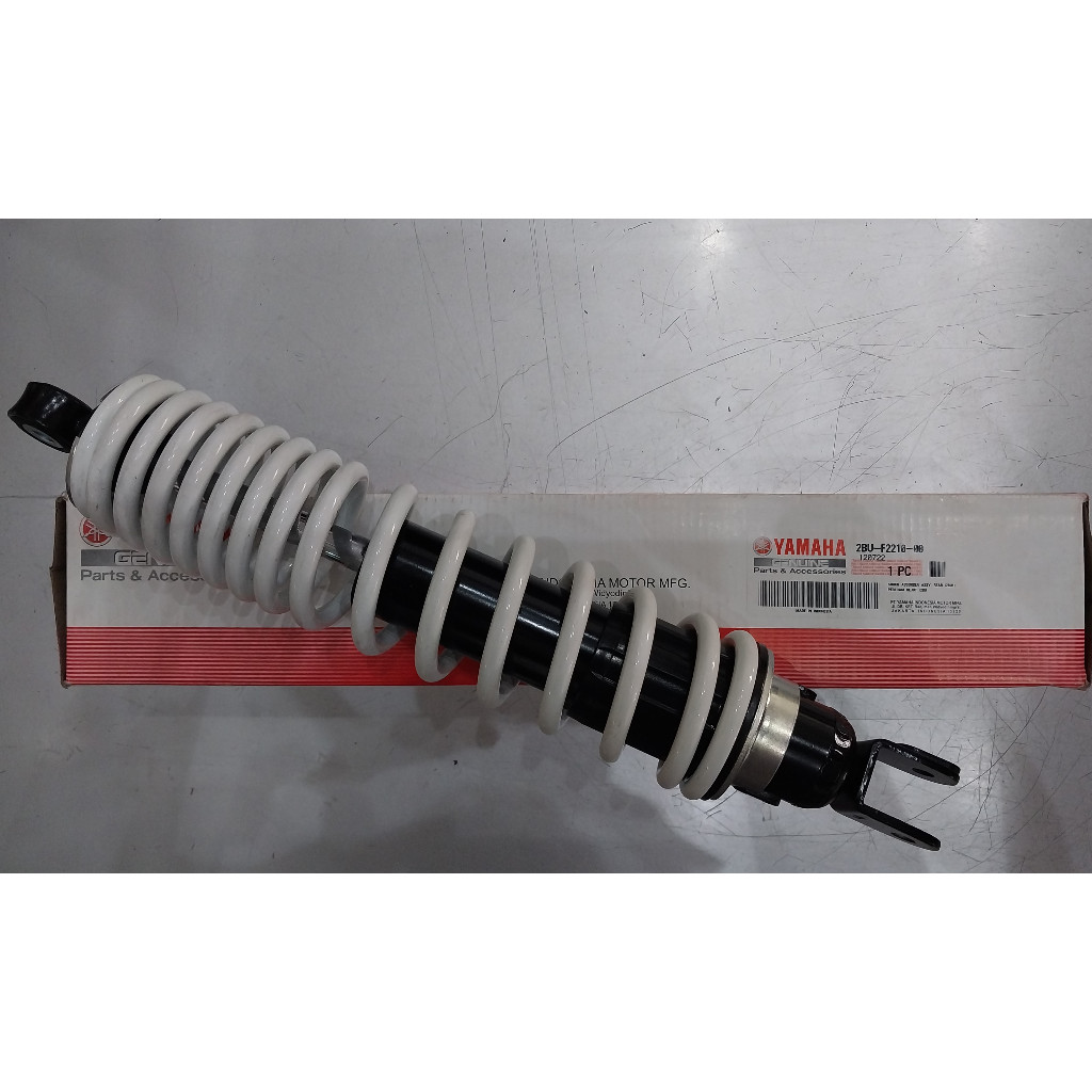 SHOCK ABSORBER ASSY, REAR (2BU1) WHITE ORIGINAL (2BU-F2210-00)