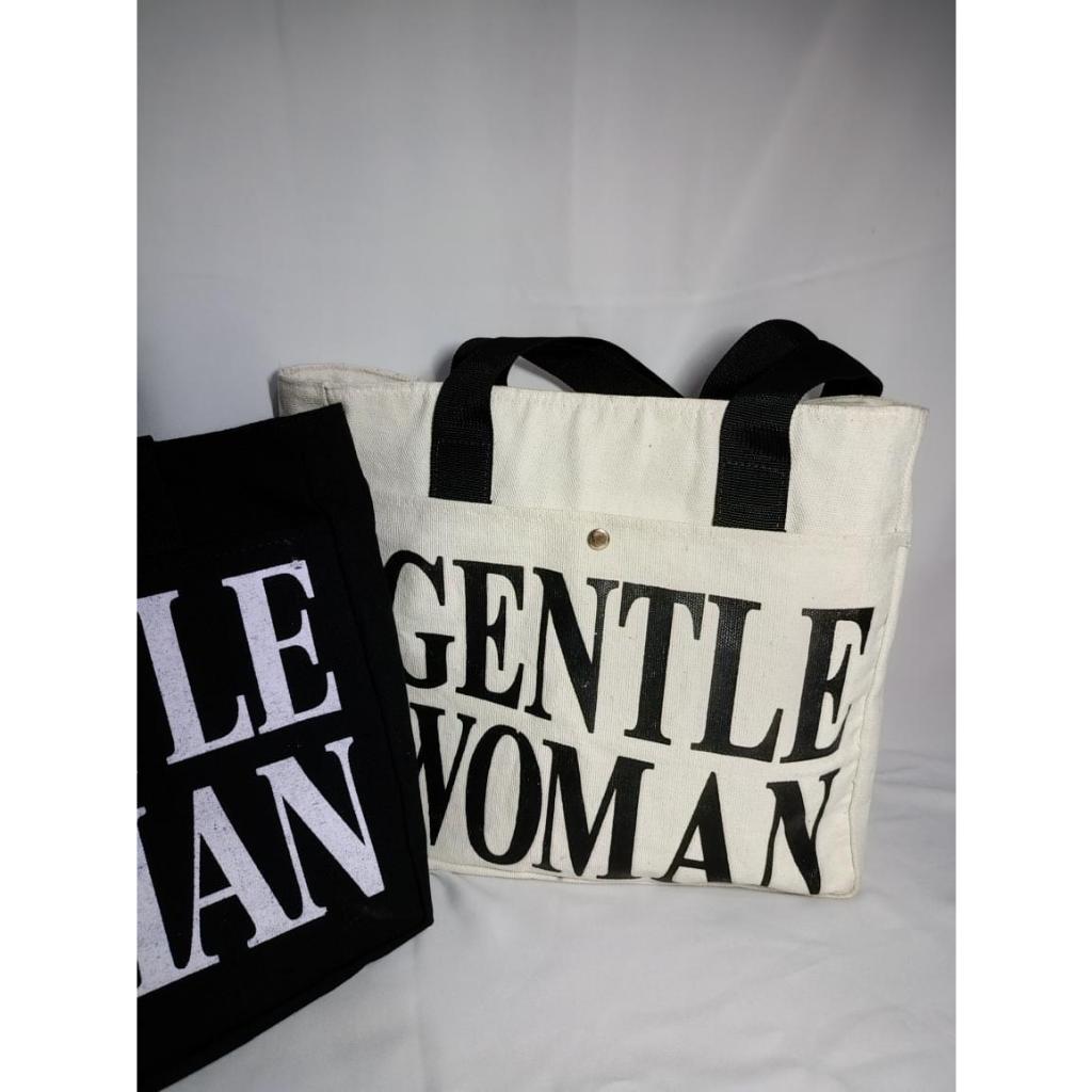 TOTEBAG WANITA BAHAN KANVAS GANTLE WOMAN / TOTEBAG WANITA TERBARU HARGA TERMURAH