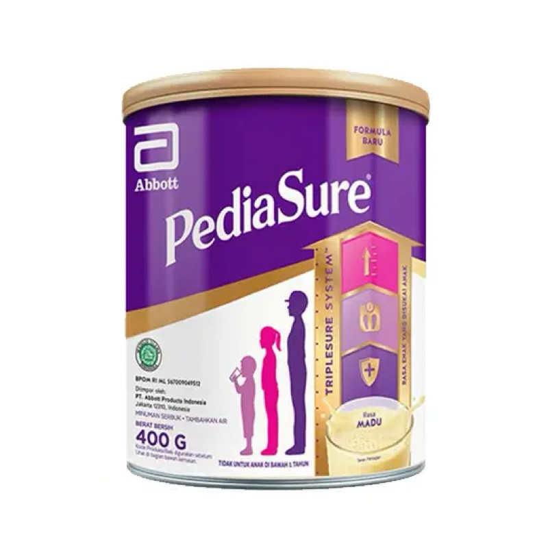 Pediasure Madu 400gr PEDIASURE HONEY 400gr ORIGINAL 100% READY‼️PEDIASURE TRIPLESURE MADU 400gr