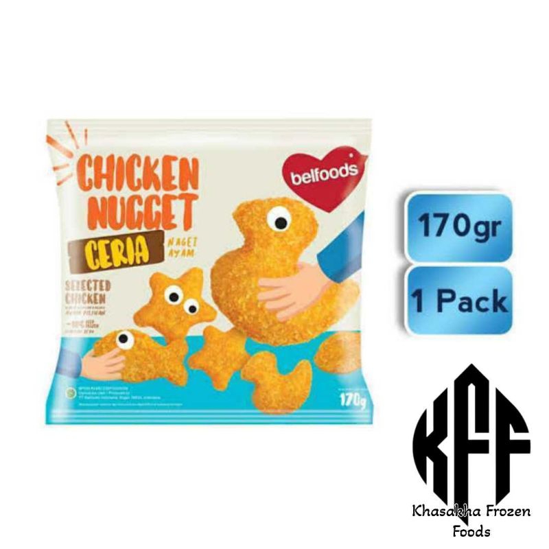 

BELFOODS CHICKEN NUGGET CERIA 170gr