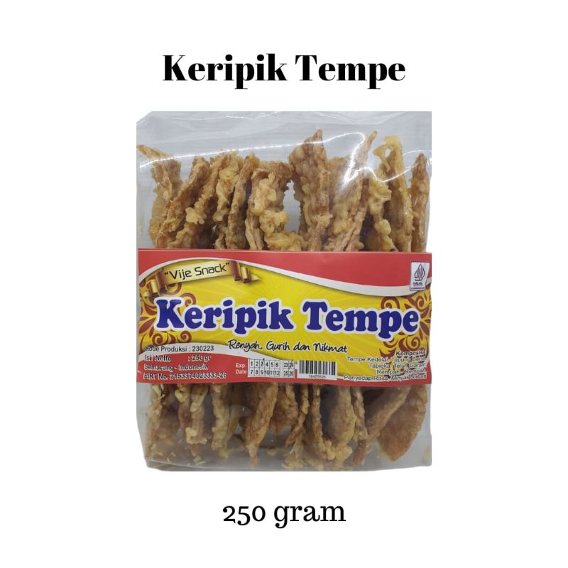 

Keripik (Tempe, Rebon, Tumpi, Kacang, Bayam)