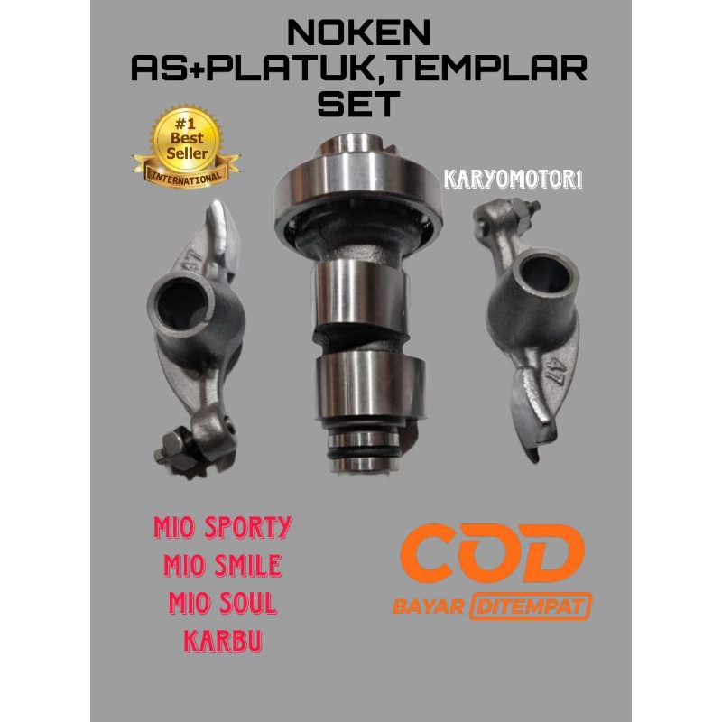 NOKEN AS + PLATUK SET/TEMPLAR MIO SPORTY/MIO SMILE/MIO SOUL KARBU