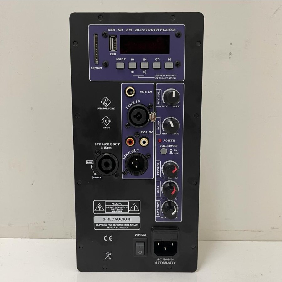 Mesin Speaker Aktif / Power Kit Aktif 500 Watt Original 10-D + USB BT