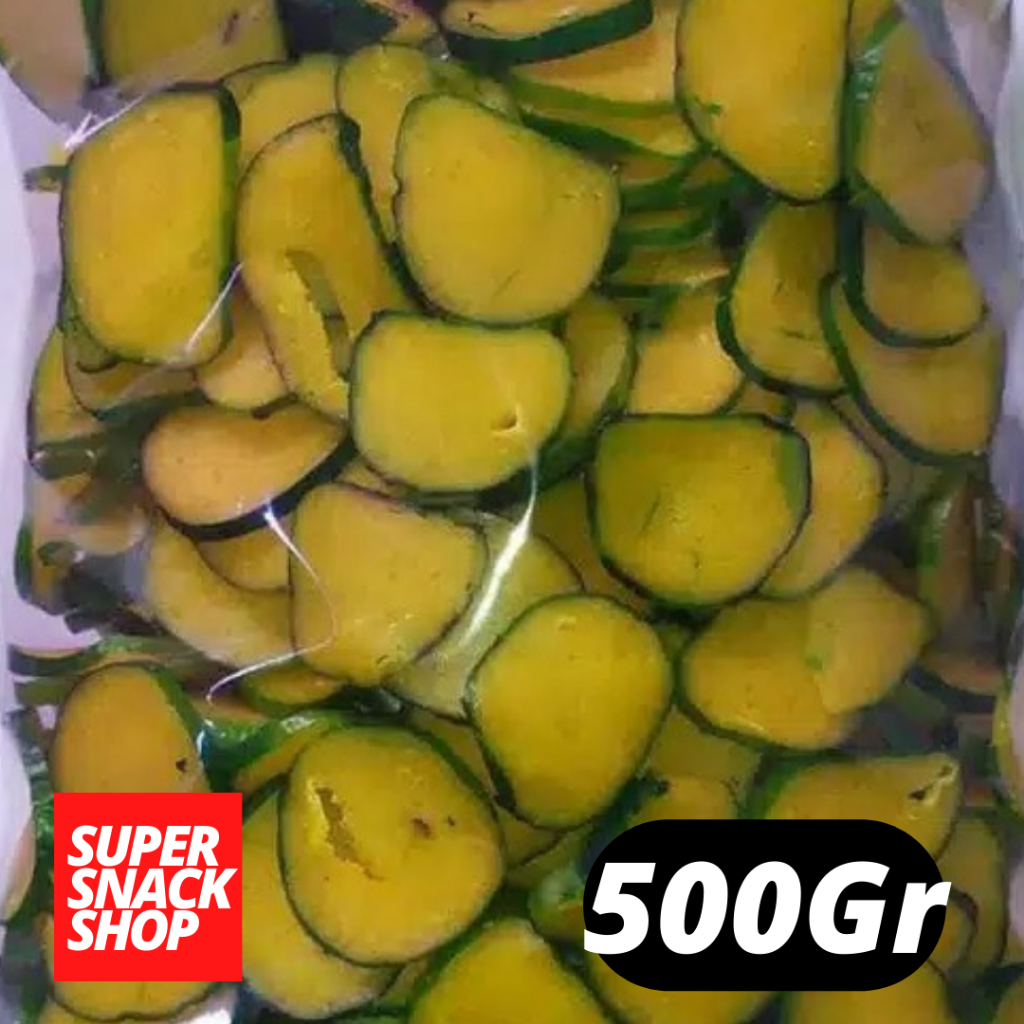 

KRUPUK / KERUPUK MENTAH / KERUPUK SEBLAK JENGKOL HIJAU 500GR