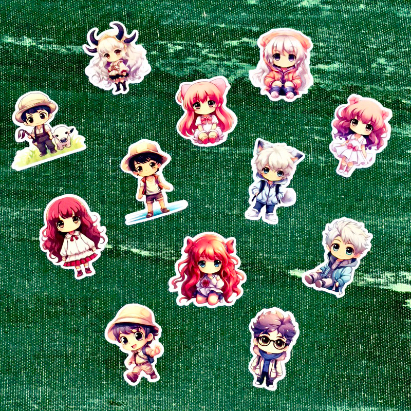 

STIKERKUN.ID CUTTING STICKER STIKER ANTI AIR EDISI CHIBI ANIME ( 12 PCS ) / STIKER CUSTOM JURNALING DEKORASI DIARI MURAH / CETAK STIKER SOUVENIR LUCU VIRAL STIKER AESTHETIC STIKER DINDING STIKER LUCU STIKER HELM