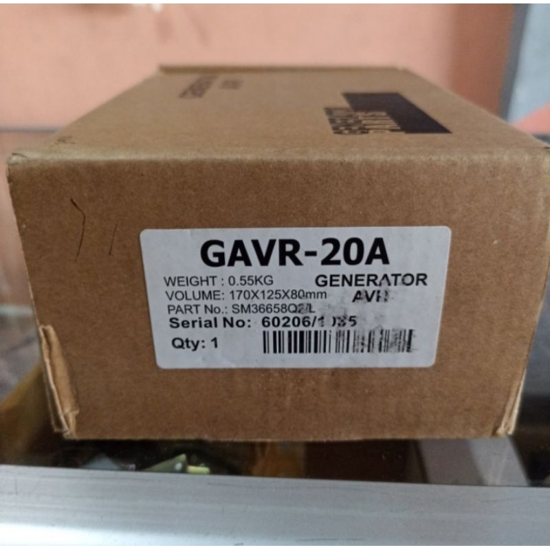 Generator AVR / AVR genset / GAVR20A