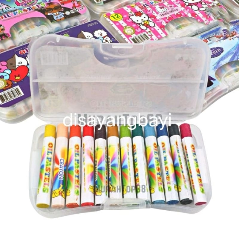 

12 PCS CRAYON MINI HARGA TERMURAH (C045)