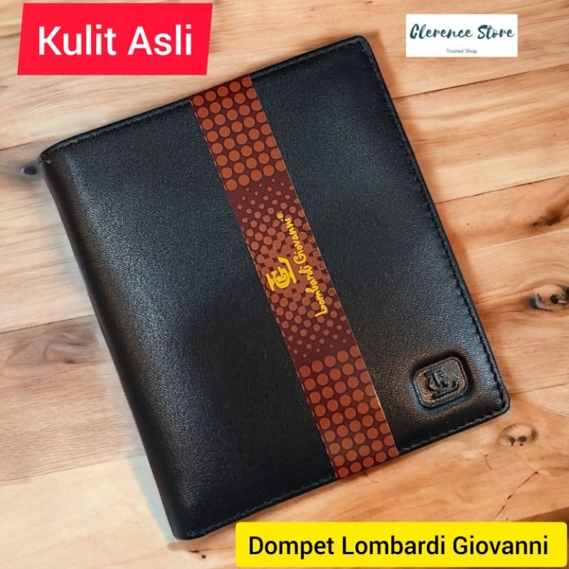 PROMO Dompet Pria Kulit Asli - Dompet Lombardi Giovanni Original 3917
