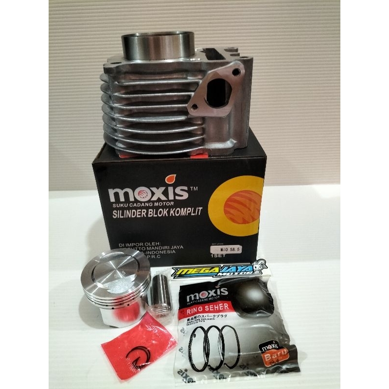 BLOK SEHER MIO 58.5 58 5 VER 2 MOXIS / CYLINDER BLOK MIO 58.5 58 5 MOXIS VER 2
