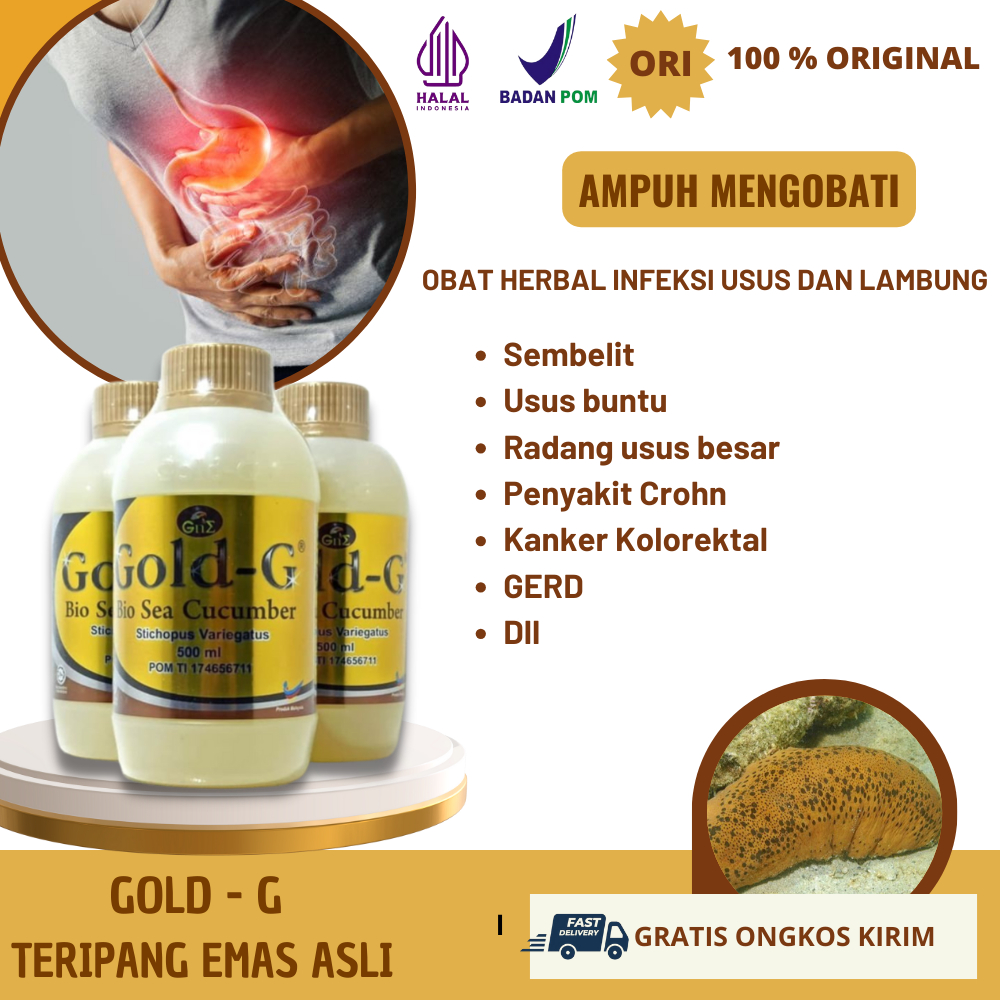 Obat Herbal Infeksi Lambung dan Usus di Apotik, Diare, Mual Muntah, Sakit Perut Kram, Demam, Sakit K