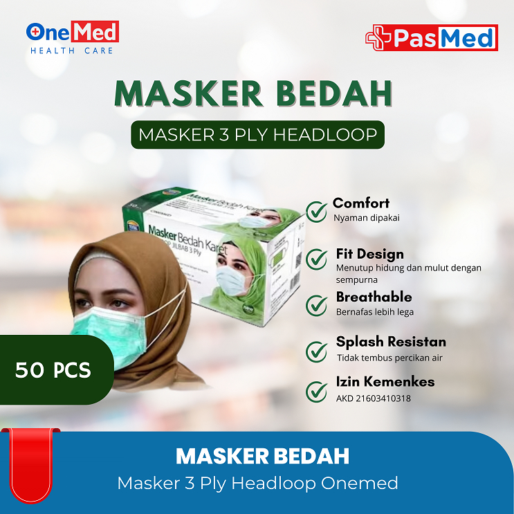 ONEMED hijab Surgical mask l PASMED