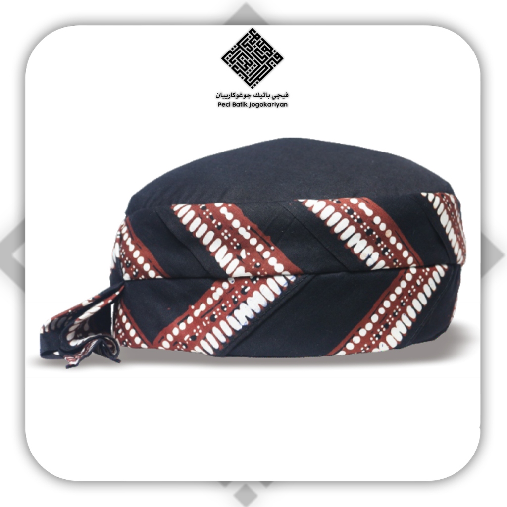 Peci Batik Jogokariyan Motif Batik Pagersari Original