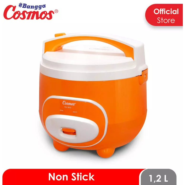 Magic Com Cosmos CRJ-3012 Kapasitas 1,2 Liter | Mejikom Penanak Penghangat Nasi CRJ 3012 | Magicom M