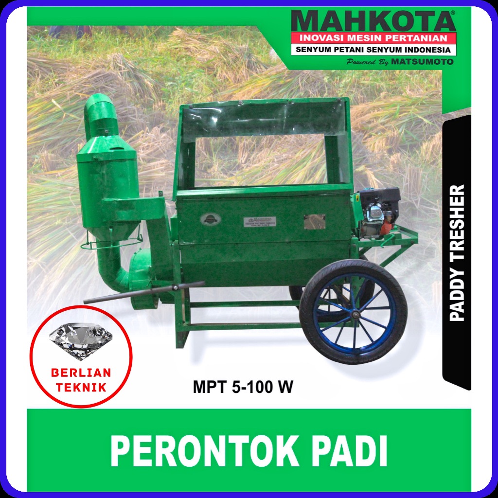 Perontok Padi Mahkota MPT 5 100 W