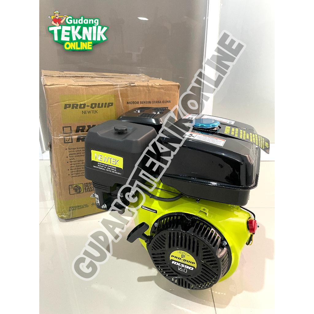 Engine Penggerak 16HP 4Tak RX390 PROQUIP / Mesin Ketiting Serba Guna Bensin 16 HP RX 390 - Engine Ga