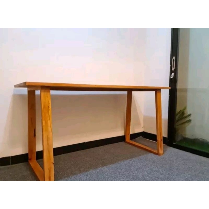 Meja kayu meja minimalis kayu meja makan 120x60x70