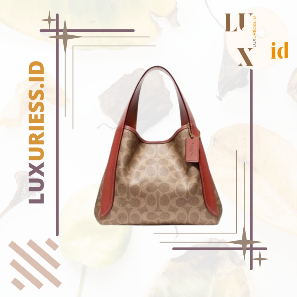 COACH HADLEY HOBO 21 SIGNATURE