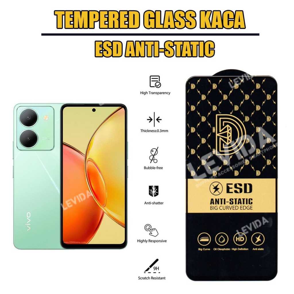Vivo Y27s Vivo Y17s Vivo Y12s Vivo Y20 Vivo Y20a Vivo Y20s Vivo Y20T  Tempered glass Full Cover Anti